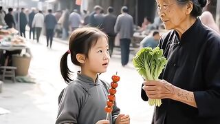Beautiful children and beautiful lady