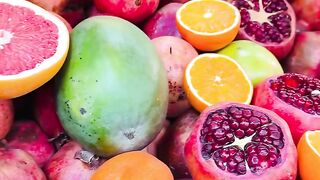 Everywhere you go in Istanbul, you’ll find fruit shops along the roads.