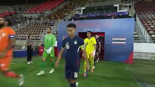 ไฮไลท์ฟุตบอลอุ่นเครื่อง International Match  ไทย พบ อินเดีย