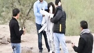 Hafizabad Couple Viral Video, Four men in Hafizabad Gang Assault on Woman in Front of Husband