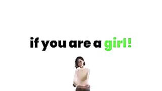 Watch This Video Only If You Are a Girl... ????????