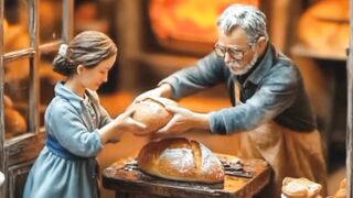 Cute people making Turkish breakfast
