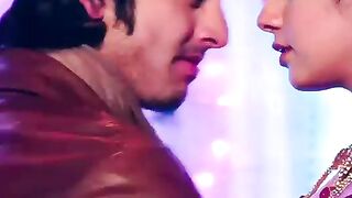 Romantic couple kissing 2