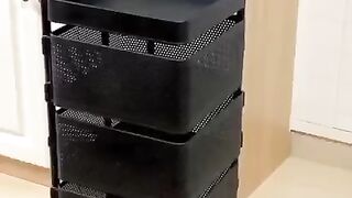 TEX-RO Kitchen Trolley with Wheels