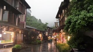 Rainy Calm in a Hidden Town ☔????✨