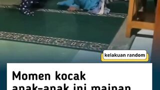 sapa yang ajarin nih bocah ????????