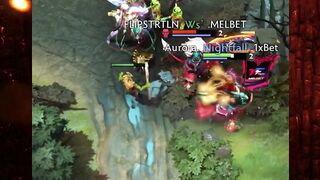 well played axe ! #esldota2 #dota2 #axe #firstblood #viral