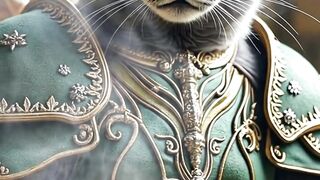 Royal Cat The Majestic Leader in Armor!