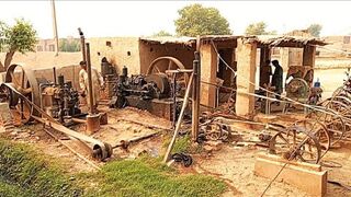 Biggest Duble Old Desi Diesel engine starting up amazing