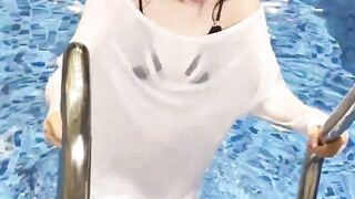 ????????????#The fairies are playing in the water #Swimming normal outfit without bad guidance