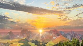 ????????Chasing sunsets through the valley of dreams…