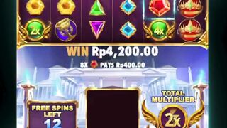MAXWIN! ⚡️ Zeus ngamuk di Gates of Olympus! Petirnya turun terus, saldo meledak! ????