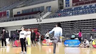 Sports dance chinese