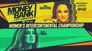 Money In The Bank - Becky Lynch Vs Lyra Valkyria _(2/2) - WWE Women's Inter Continental Championship Match_June 07, 2025