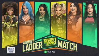 Money In The Bank - Women's Ladder Match  _(3/3) - Roxanne Perez Vs Giulia Vs Stephanie Vaquer Vs Naomi Vs Rhea Ripley Vs Alexa Bliss _June 07, 2025