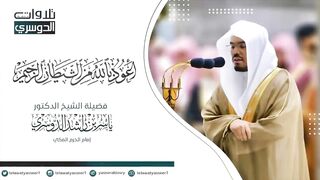 سورة مريم كاملة في تلاوة مبكية وخاشعة من الآسر د. ياسر الدوسري 2