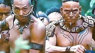 Apocalypto, jump from waterfall