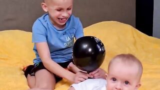 Funny baby boys