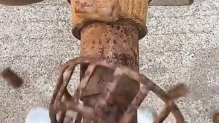 Chuck bearing puller #good tools to share# bearing removal