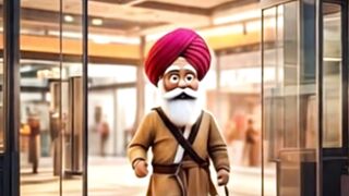 Funny video Sardar Ji vs. The Magic Door