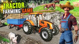 Village Farming Tractor Simulator 2023