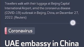 PCR must for travelers from China to UAE