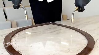 Chocolate Rocking Horse! ???? Fully functional for snack and ride! Every kid’s dream….