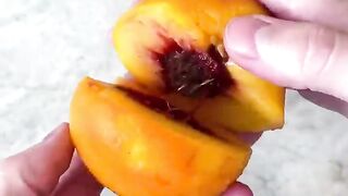 The Swan! ???? Working on a peach dessert at the peak of the season!This one is so good.. ????.