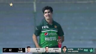 PAK vs NZ ODI Naseem shah