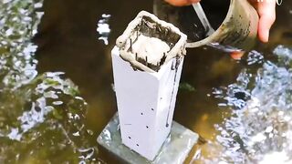 Building a mini cable-stayed bridge