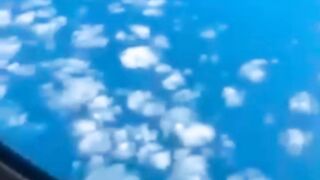 ufo in sky