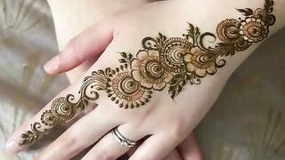 New engagement mehndi design 2