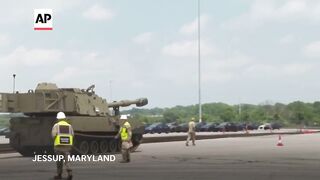 DC prepares for Trump's military parade on June 14.