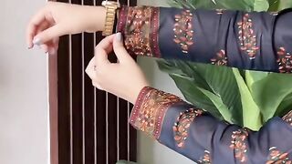 Shalwar kameez with coti