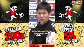 pelatih jepang ungkap kenapa timnua tetap gak kendor lawan Indonesia