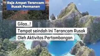 SAVE RAJA AMAPAT DARI TAMBANG NIKEL ????????