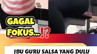 Ibu guru salsa pamer body