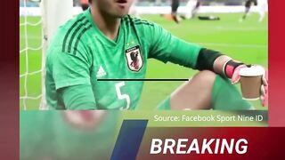 POV: Kiper Jepang nonton pertandingan dari jarak dekat.