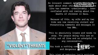 John Mulaney Says Olivia Munn's Ms. Rachel Comments Led to Violent Threats _ E! News