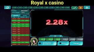 Royal x casino crash game trick