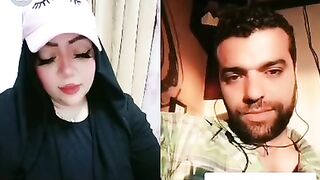 Egyptian beautiful item girl VS hot boy live show pk