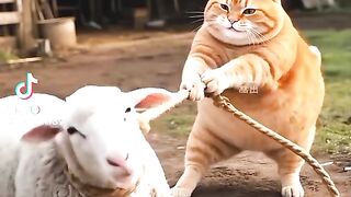 Cat funy video