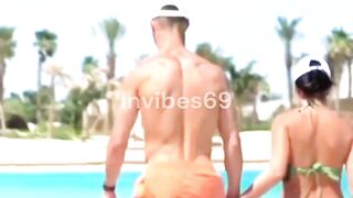 Cristiano Ronaldo with wife Georgina Rodríguez