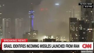 Israel Under Fire! Overheard Explosions in Tel Aviv – Iran Strikes video