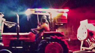 Tractor coming