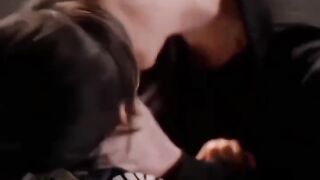 Couple romance lips kiss