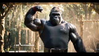 1 Gorilla vs 100 Men Vlog