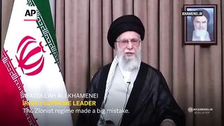 Iran's supreme leader responds after Israel attacks- 'Big mistake'.