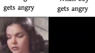 Girls vs boys anger