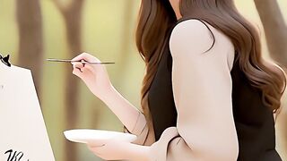 Animation girl video